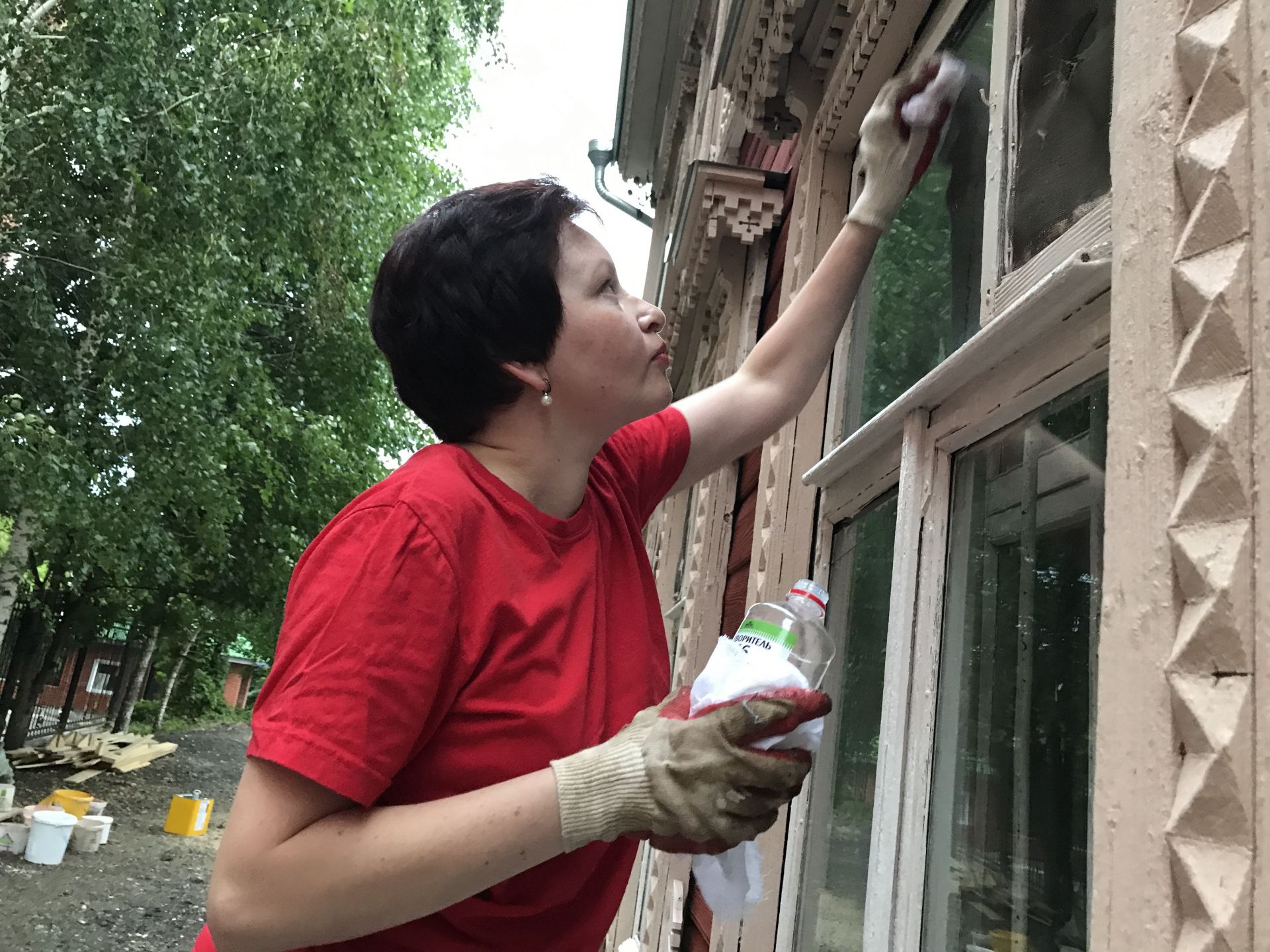 Фестиваль Тома Сойера 2019 в Казани: на следующей неделе на Калинина, 12 фасады должны быть обновлены. 11 июля 2019