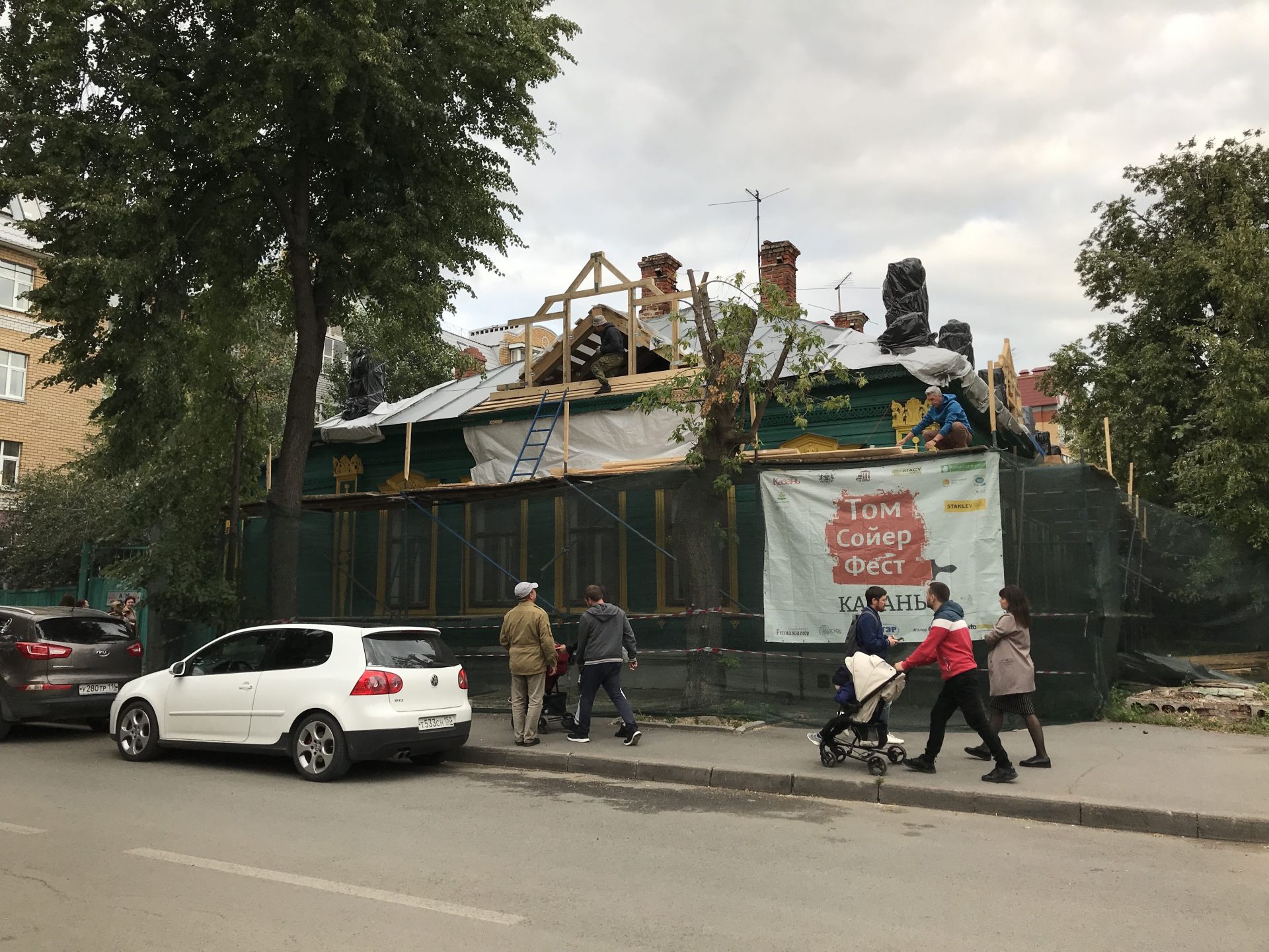 Фестиваль Тома Сойера 2019 в Казани: теперь красить! 30 июля 2019