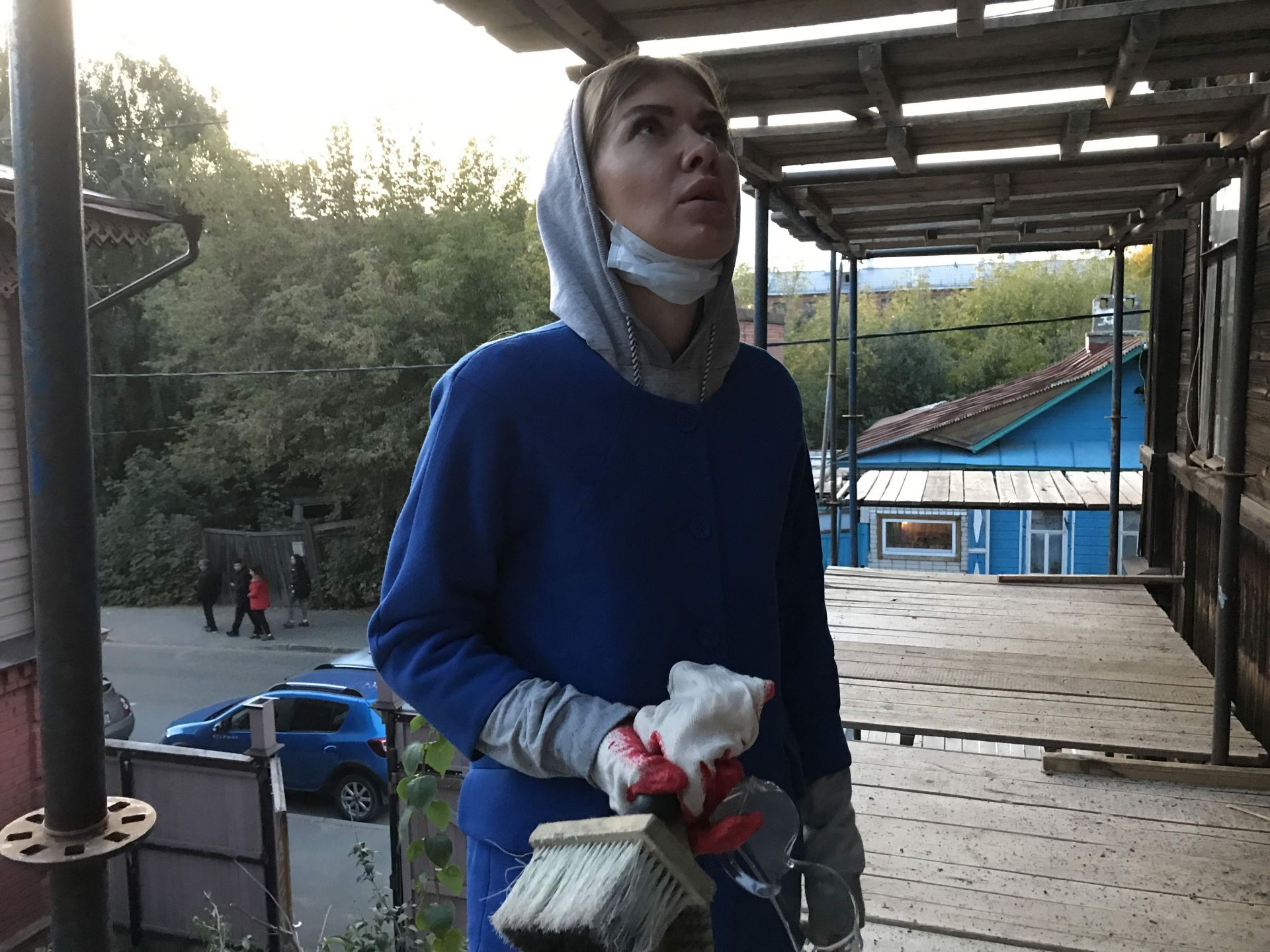 Фестиваль Тома Сойера в Казани: на Волкова, 42 второй день пыльная работа; мозги отдыхают. 5 сентября 2019