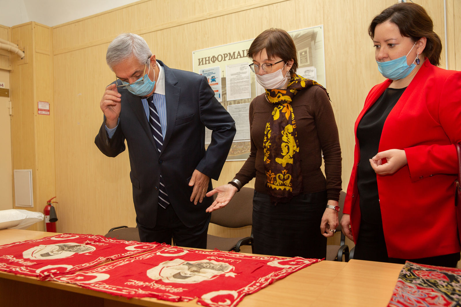 Генеральный Консул Республики Турция в Казани  посетил Национальный музей Республики Татарстан