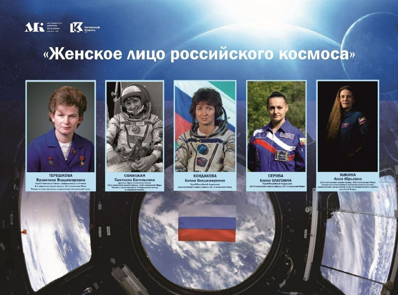 Открытие баннерной фотовыставки «Женское лицо российского космоса»