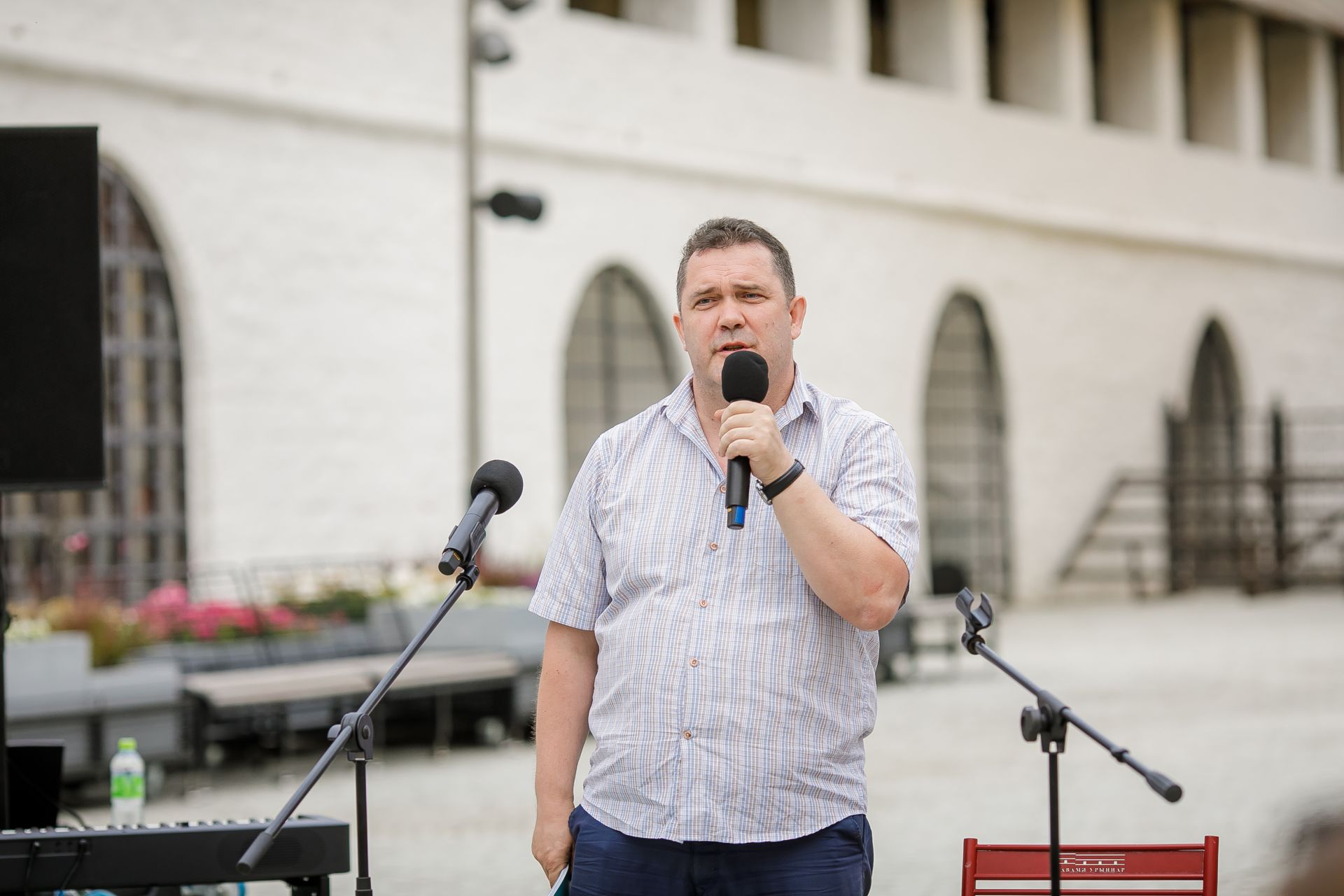 Спасибо всем, кто был вчера с нами на Июльском вечере журнала «Казань» во Дворе Присутственных мест Казанского Кремля!