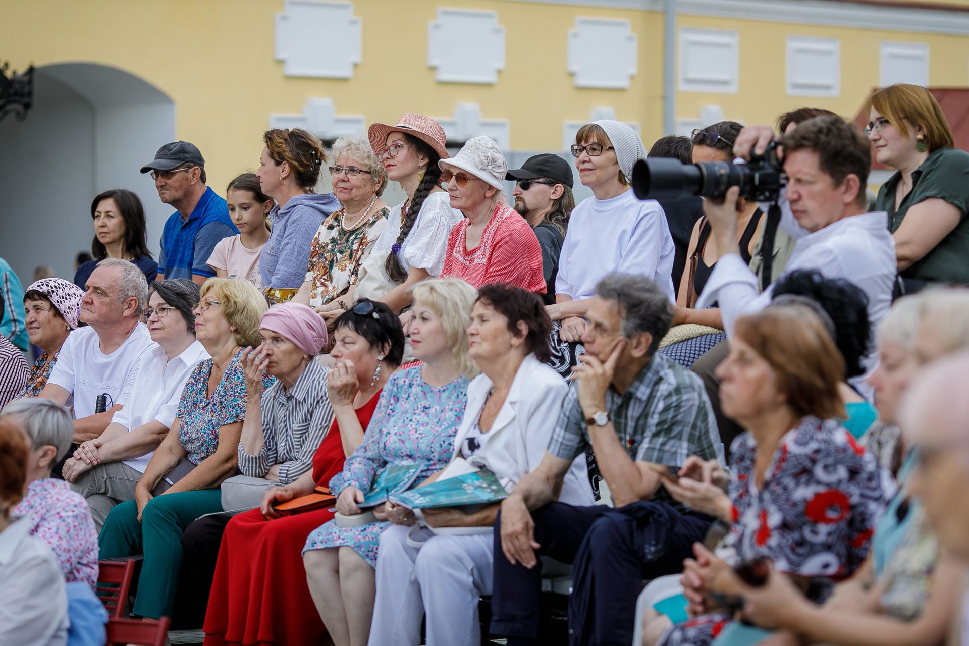 Спасибо всем, кто был вчера с нами на Июльском вечере журнала «Казань» во Дворе Присутственных мест Казанского Кремля!