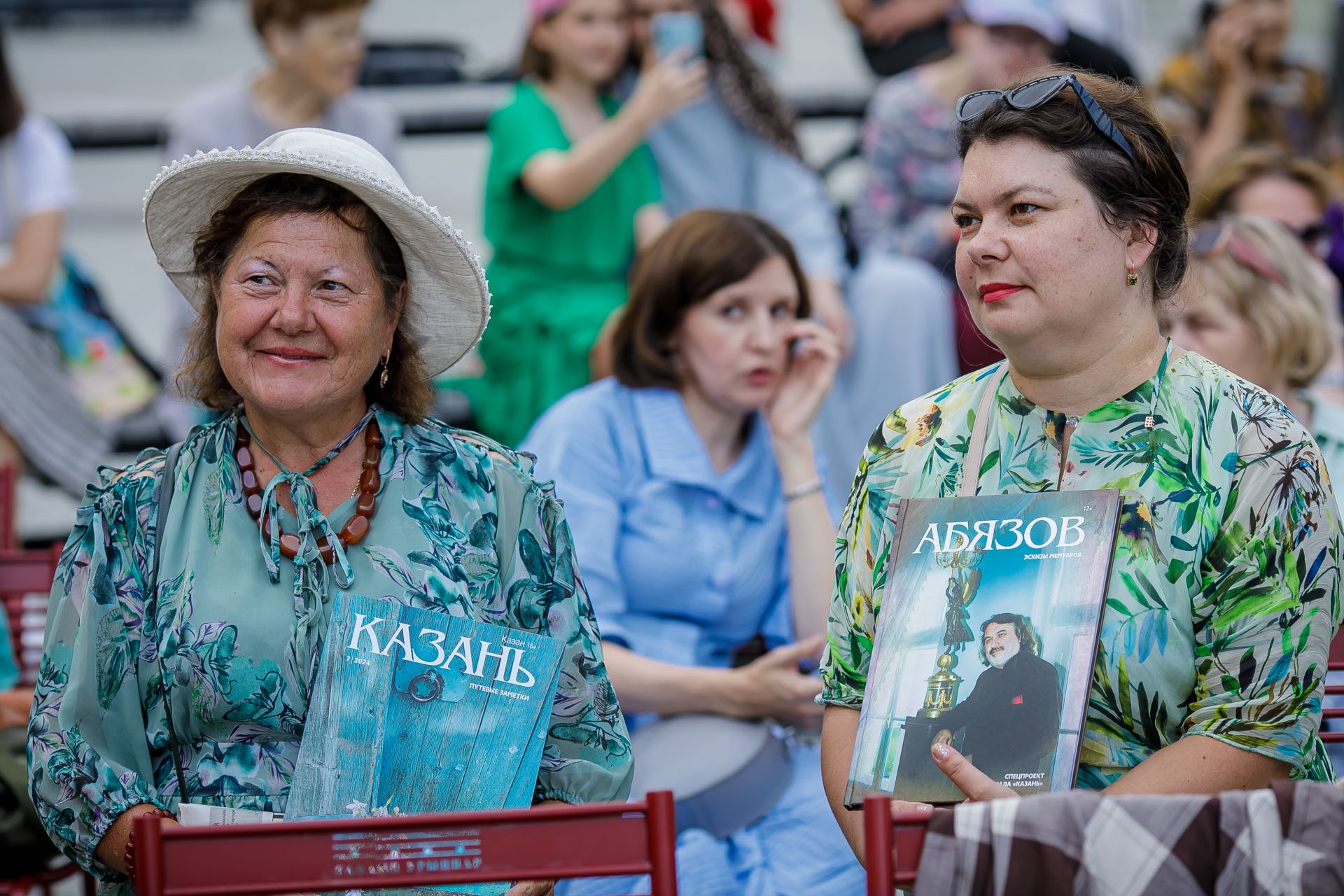 Спасибо всем, кто был вчера с нами на Июльском вечере журнала «Казань» во Дворе Присутственных мест Казанского Кремля!