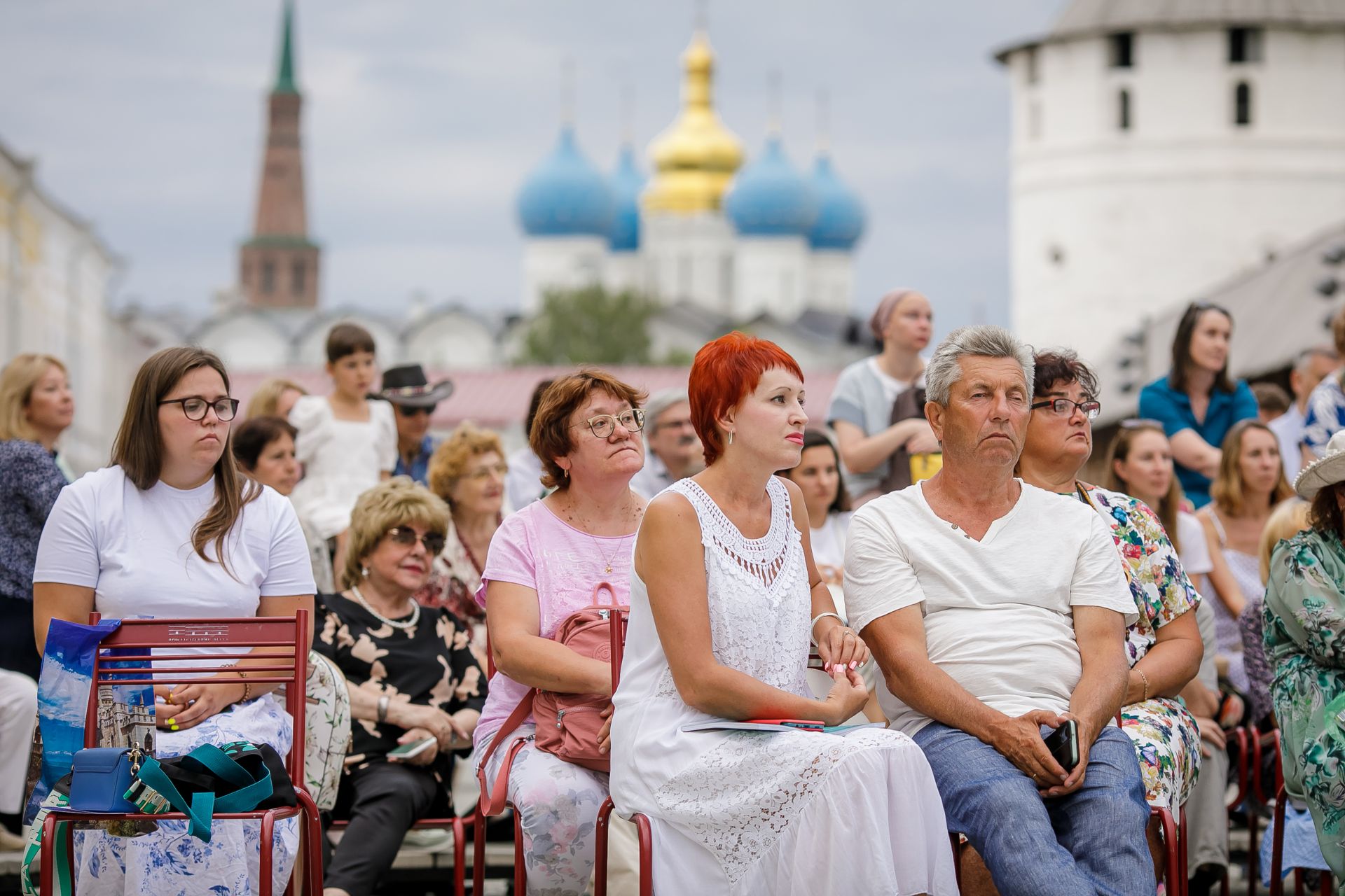 Спасибо всем, кто был вчера с нами на Июльском вечере журнала «Казань» во Дворе Присутственных мест Казанского Кремля!