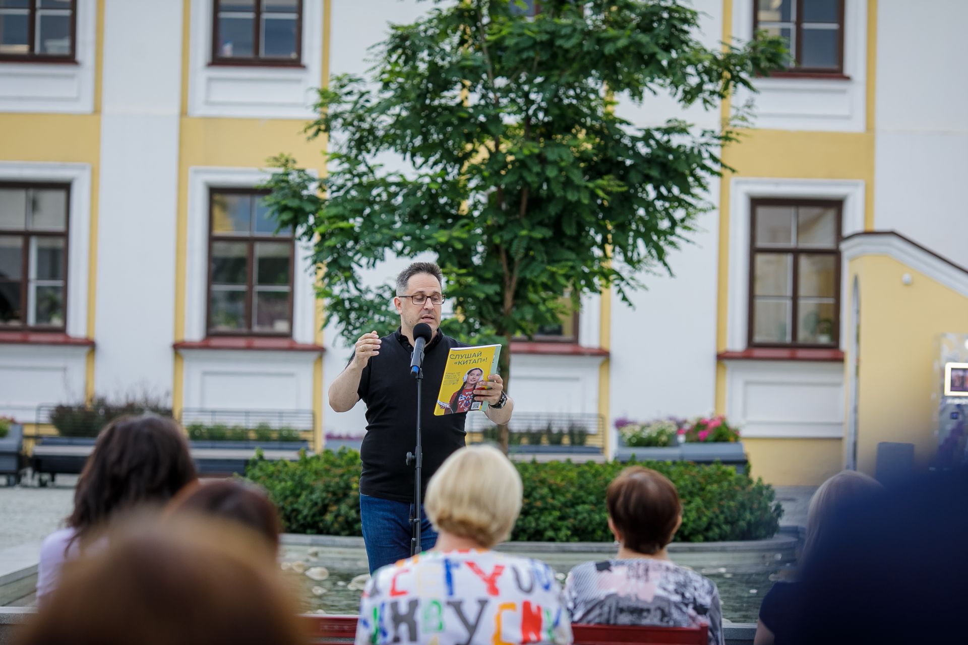 Спасибо всем, кто был вчера с нами на Июльском вечере журнала «Казань» во Дворе Присутственных мест Казанского Кремля!