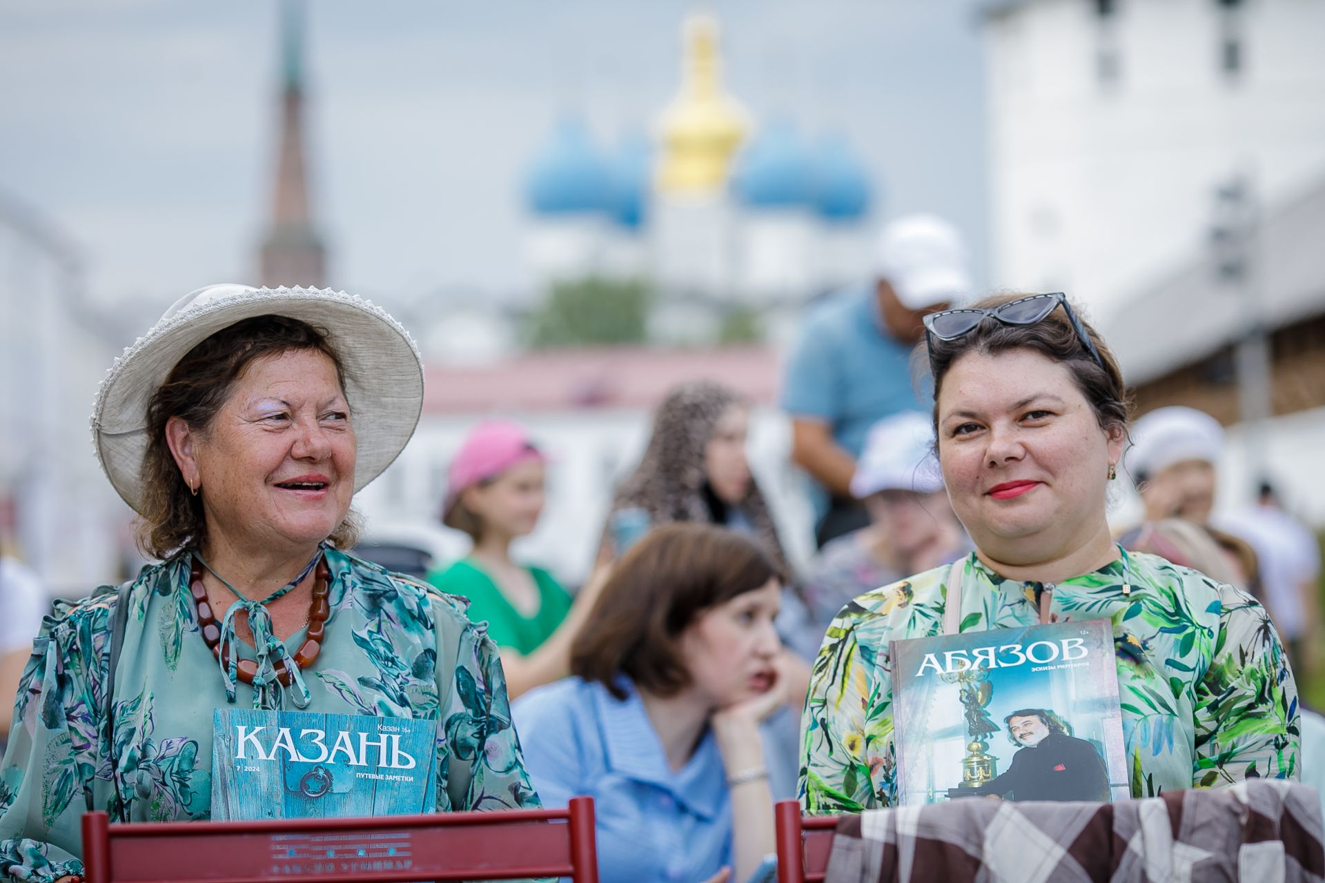 Спасибо всем, кто был вчера с нами на Июльском вечере журнала «Казань» во Дворе Присутственных мест Казанского Кремля!