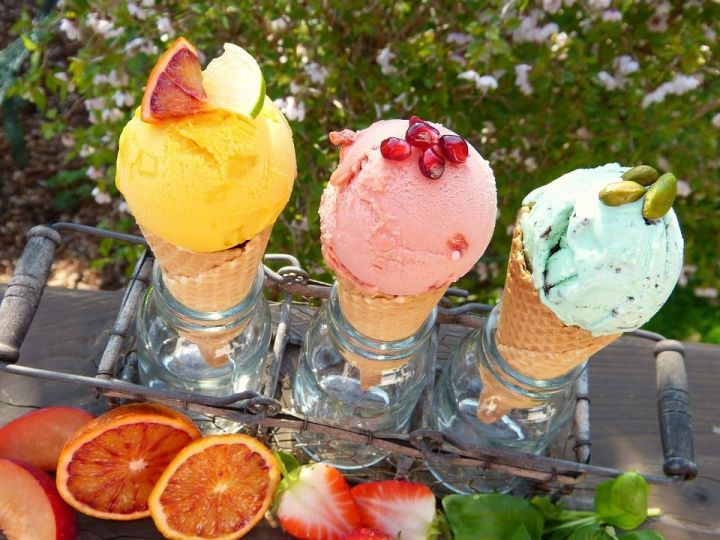 Фестиваль мороженого «Вкус лета» на Кремлевской набережной 