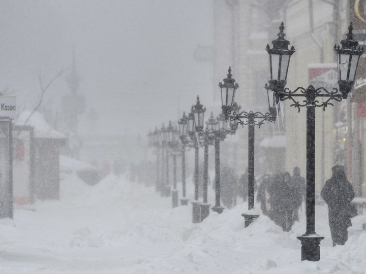 16 января в Казани ожидаются снег, дождь, морось и сильный порывистый ветер