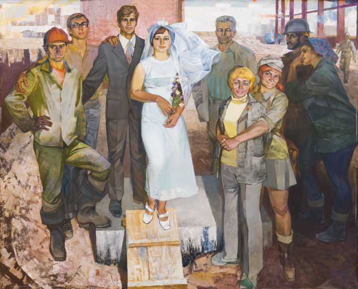 ТАССР. Как художники писали историю. Комсомольская свадьба