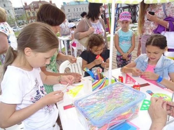 В казанских парках пройдут мастер-классы для детей