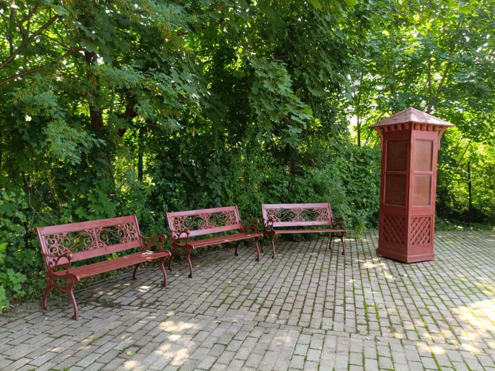 В Доме-музее В.И. Ленина продолжается благоустройство музейного сада