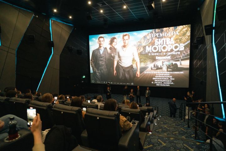 Казань увидела «Битву моторов» первой: Юра Борисов и Иван Янковский представили фильм за две недели до премьеры