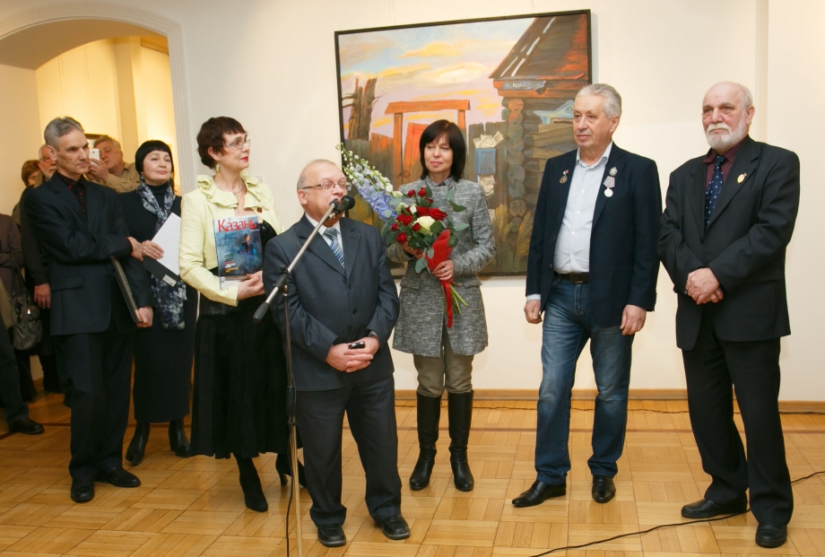 В галерее «Хазинэ» открылась персональная выставка Григория Эйдинова