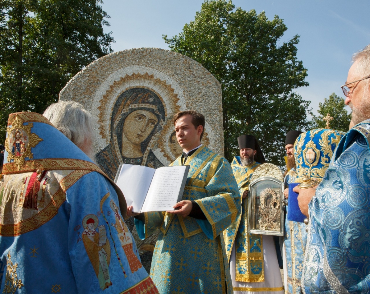 В Раифском монастыре к юбилейной дате представили икону Грузинской Богоматери