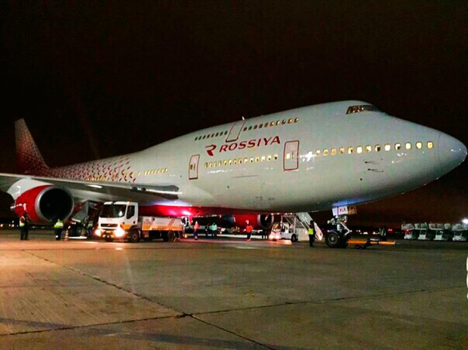 Авиакомпания «Россия» назвала Boeing 747-400 в честь Казани