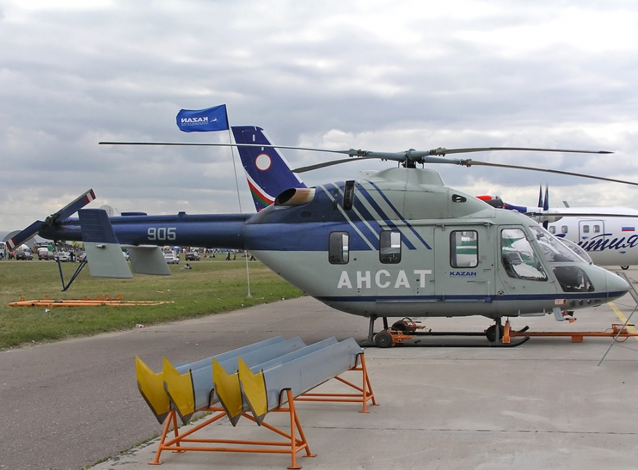Татарстанские вертолеты впечатлили участников МАКС - 2017