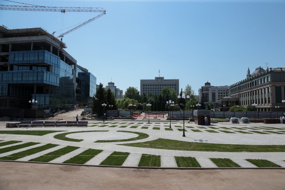 Новый паркинг и новая прогулочная зона в Казани будут готовы к началу чемпионата