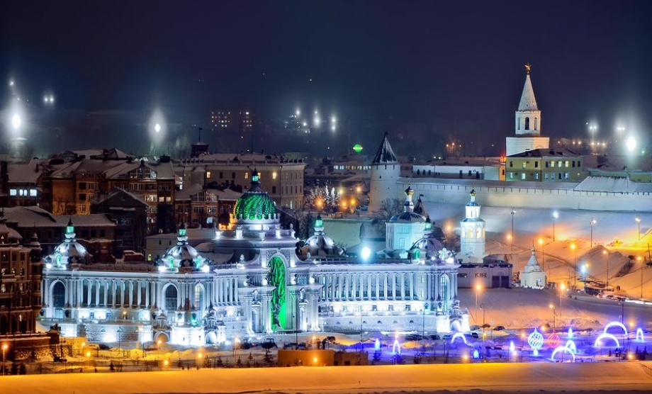 Казань в тройке самых востребованных городов для встречи Рождества