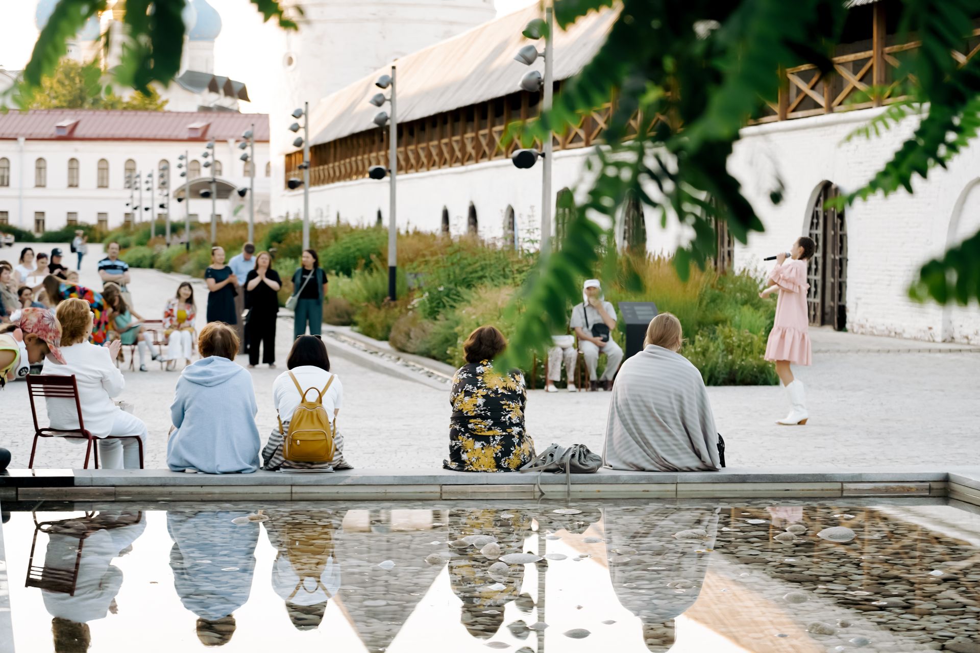 Приятные моменты вчерашнего — июльского! —  Летнего вечера журнала «Казань» во Дворе Присутственных мест Казанского Кремля ❤️