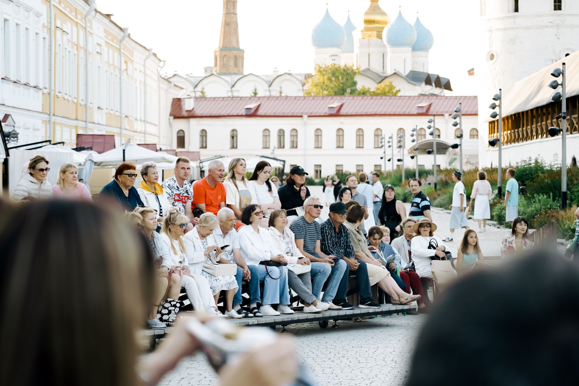 Приятные моменты вчерашнего — июльского! —  Летнего вечера журнала «Казань» во Дворе Присутственных мест Казанского Кремля ❤️