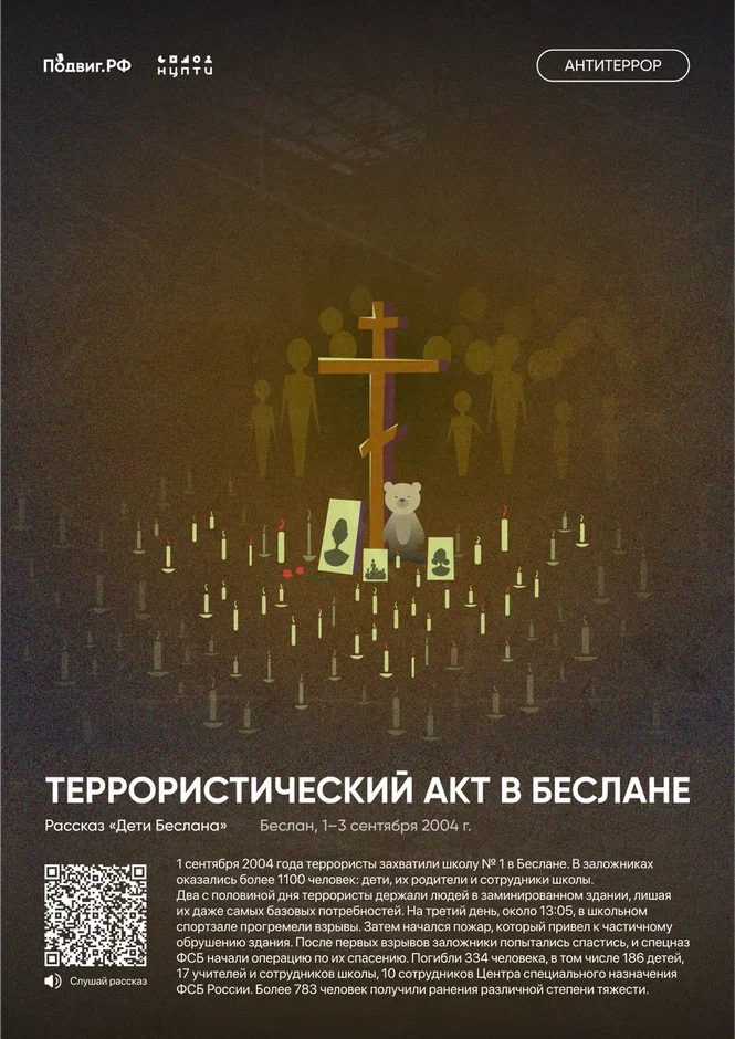3 сентября — День солидарности в борьбе с терроризмом