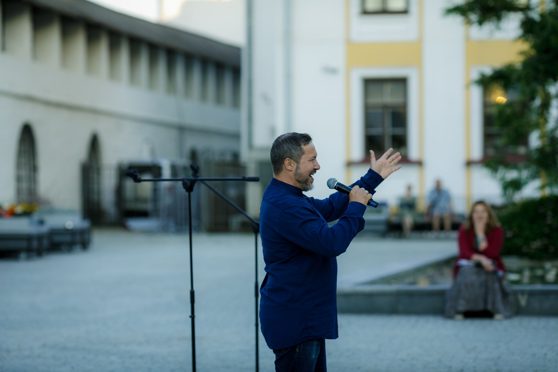 Вчера во дворе Присутственных мест Казанского кремля стартовали наши «Летние вечера»