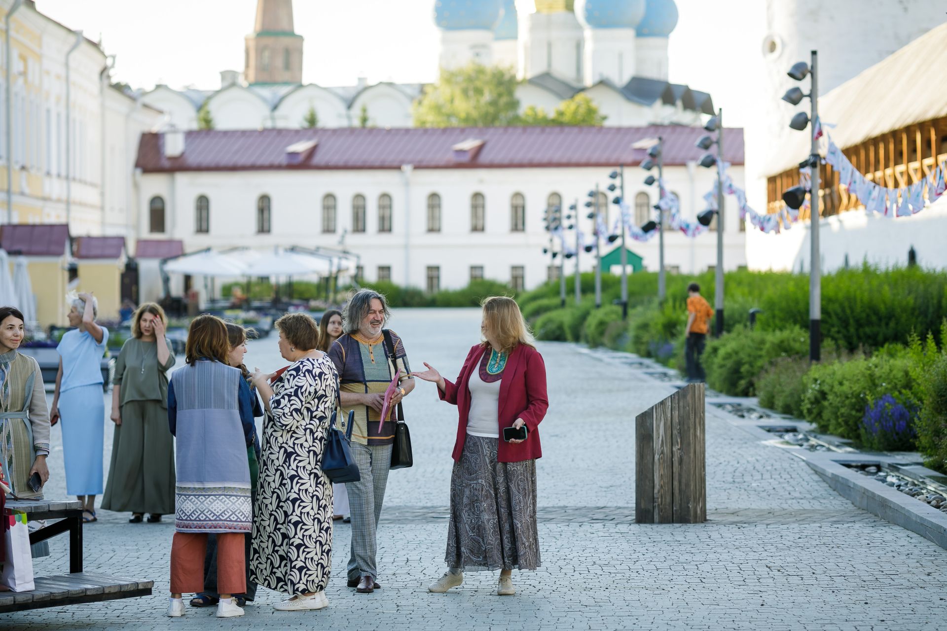 Вчера во дворе Присутственных мест Казанского кремля стартовали наши «Летние вечера»