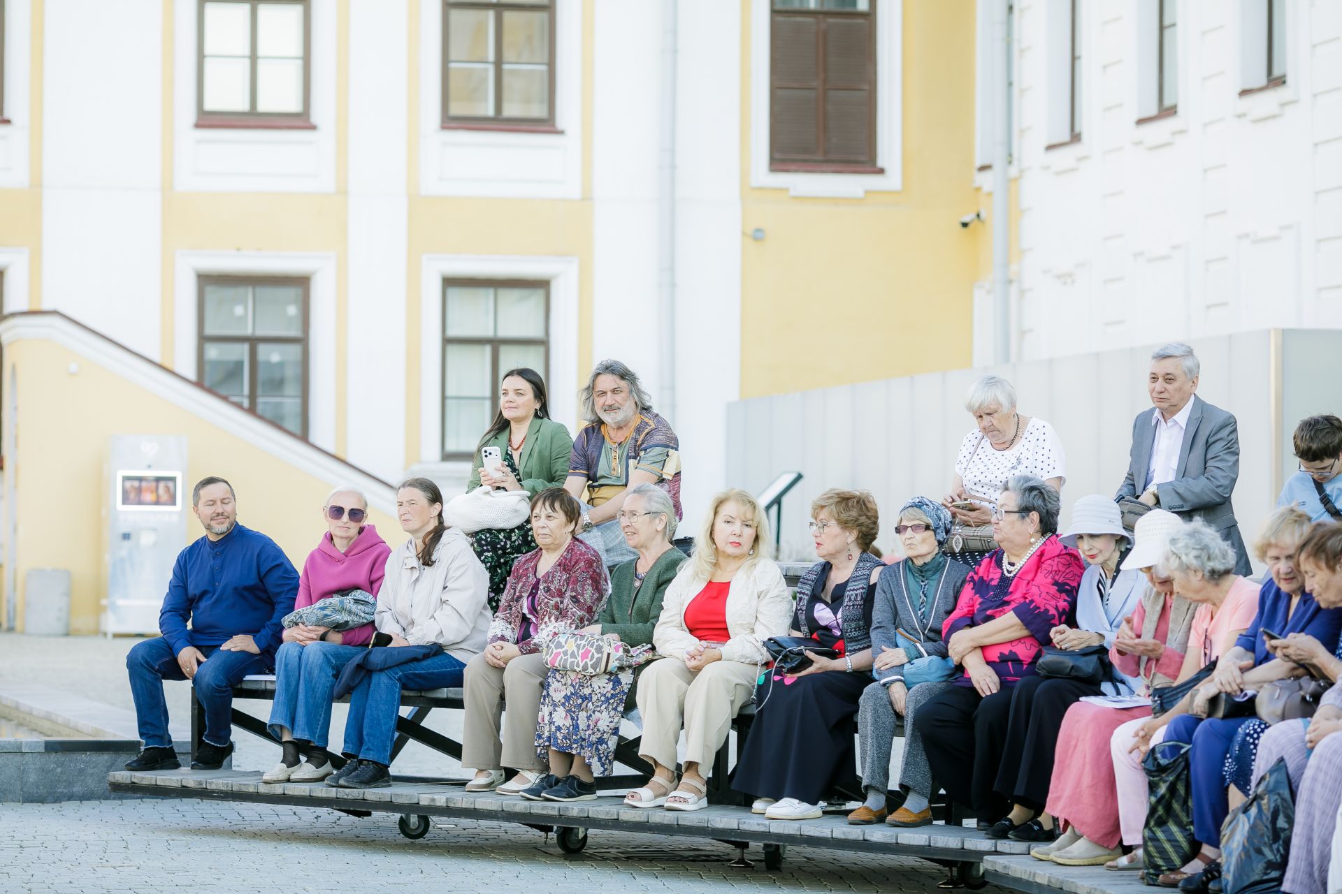Вчера во дворе Присутственных мест Казанского кремля стартовали наши «Летние вечера»