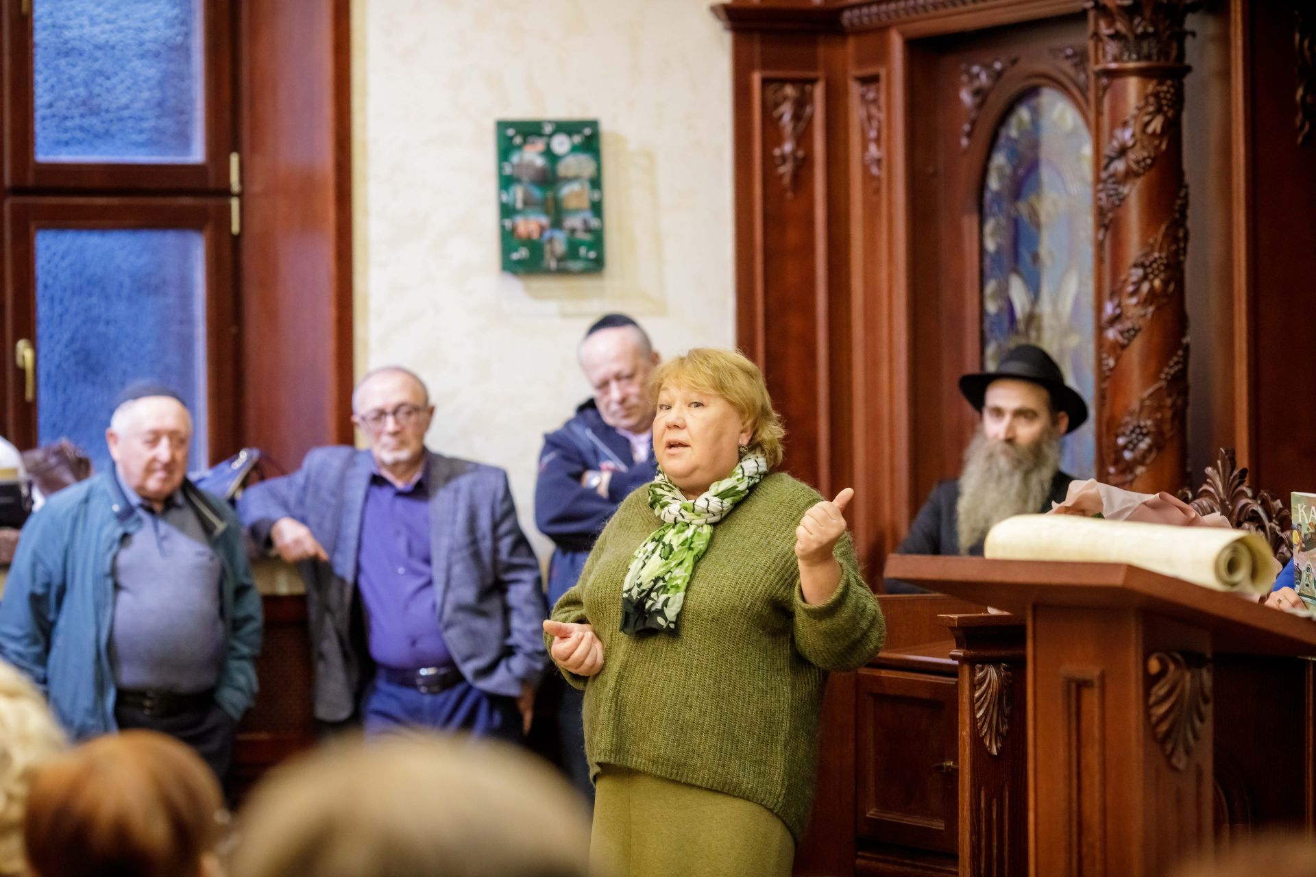 В Казанской синагоге прошла презентация номера журнала «Казань», посвященного еврейской общине