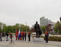В Казани открыли памятник Фатыху Кариму