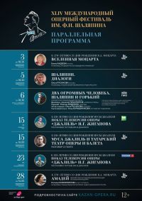 В Казани стартовал 44-й Международный фестиваль имени Шаляпина