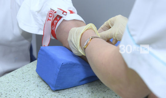 Ежегодно 33 тысячи татарстанцев становятся донорами крови