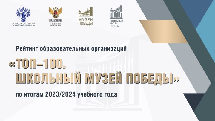 Школьный музей Республики Татарстан вошел в ТОП-100 лучших школьных музеев Победы