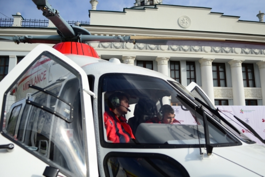 Первый в России вертолет экстренной медпомощи отечественного производства поможет спасти многие жизни